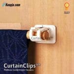 CurtainClips™ - Plakbare Gordijnroede Houders (10 stuks)-Koopje.com