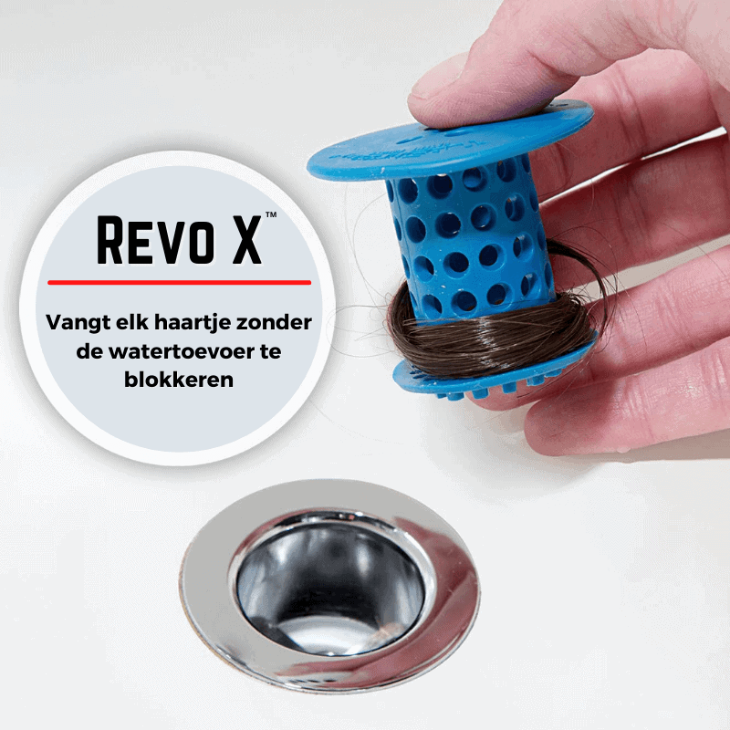 Revo X™ - Revolutionaire Afvoerbeschermer & Haarvanger