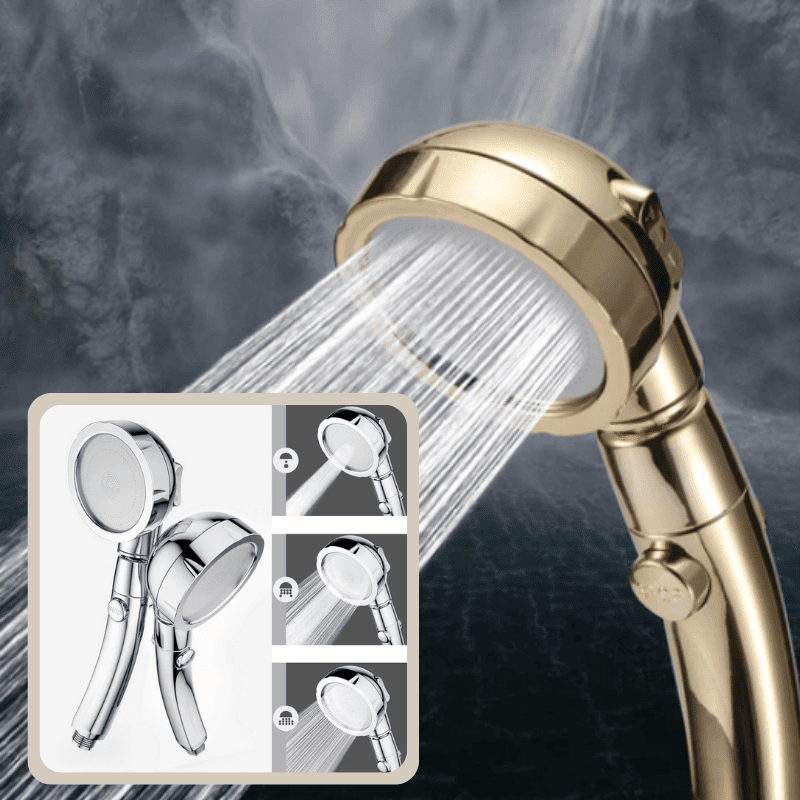 PowerShower™ - 3-in-1 Hogedruk Douchekop + Slang