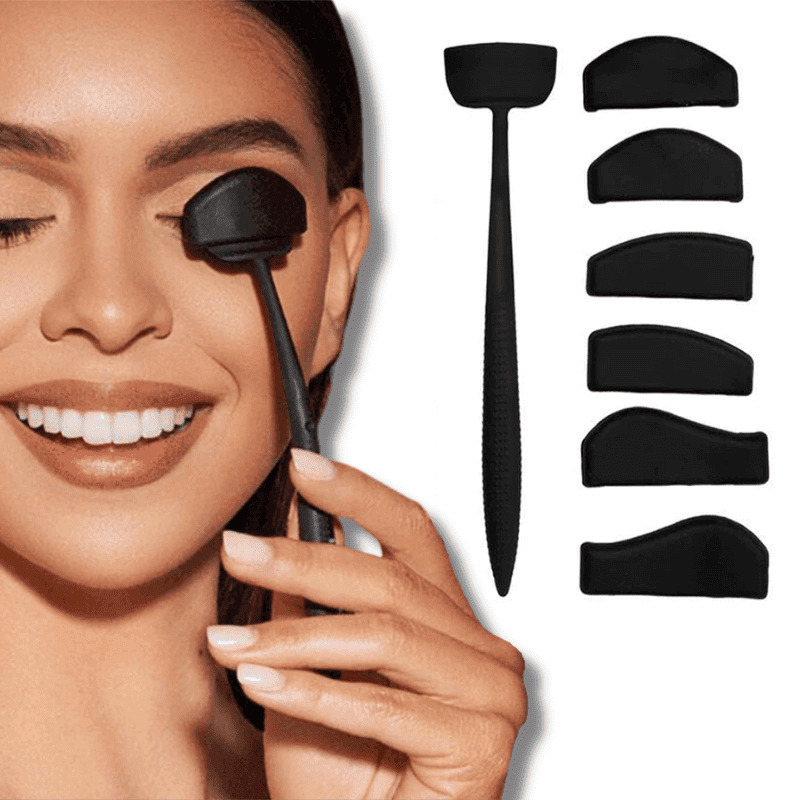 EyeshadowPro™ - 6-in-1 Oogschaduw Vouwlijn Applicator Kit