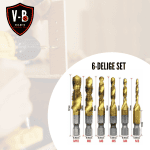 Vix-Bits™ - Schroefdraad Tap Boortjes Set (6 Stuks)-Koopje.com