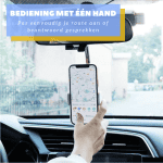 Flexibele Auto Telefoonhouder | Voor vrijer zicht en meer rijveiligheid-Koopje.com