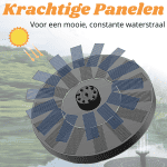 MysticalGarden™ - Fontein Pomp op zonne-energie-Koopje.com