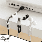 ClipIt™ - Plakbare Kabel Organizer Clips-Koopje.com