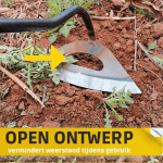 GardenHelp™ - Volledig stalen geharde holle schoffel-Koopje.com