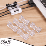 ClipIt™ - Plakbare Kabel Organizer Clips-Koopje.com