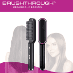 BrushThrough™ - Keramische Haartang Borstel-Koopje.com