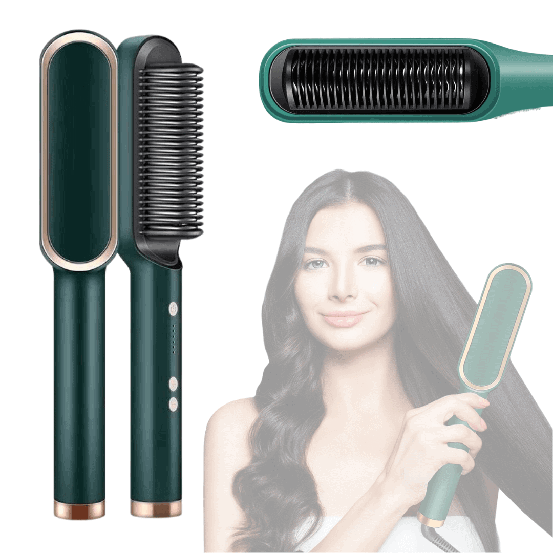 Silvana Pro™ - Negatieve Ionen Haarstijl Straightener Styling Kam