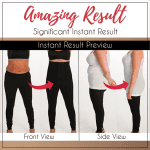 Stretch Fit Kunstleer Shaper Legging-Koopje.com