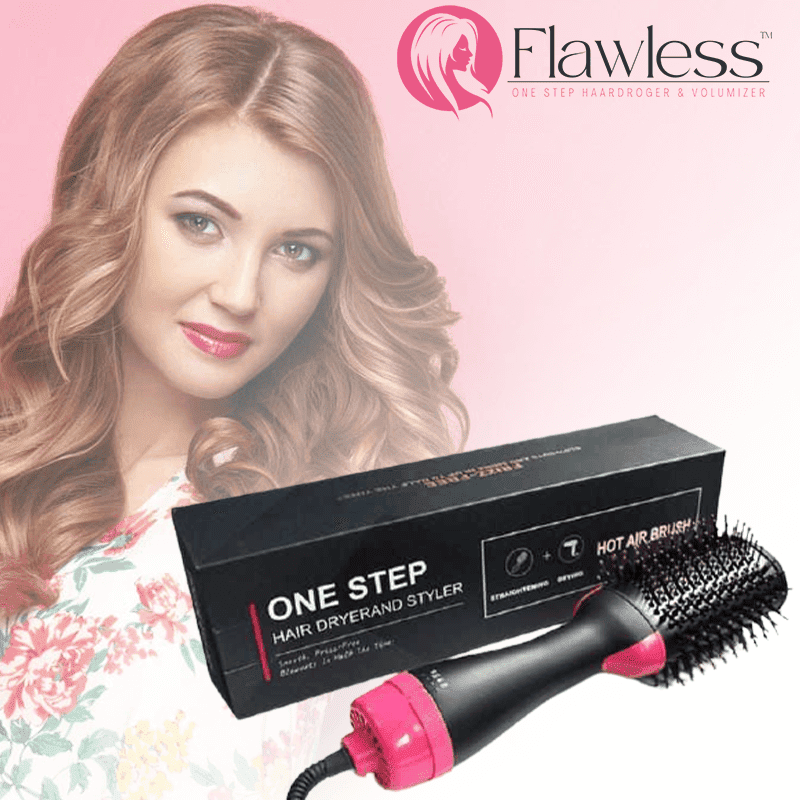 Flawless™ - One Step Haar Droger & Volumizer (3 in 1)