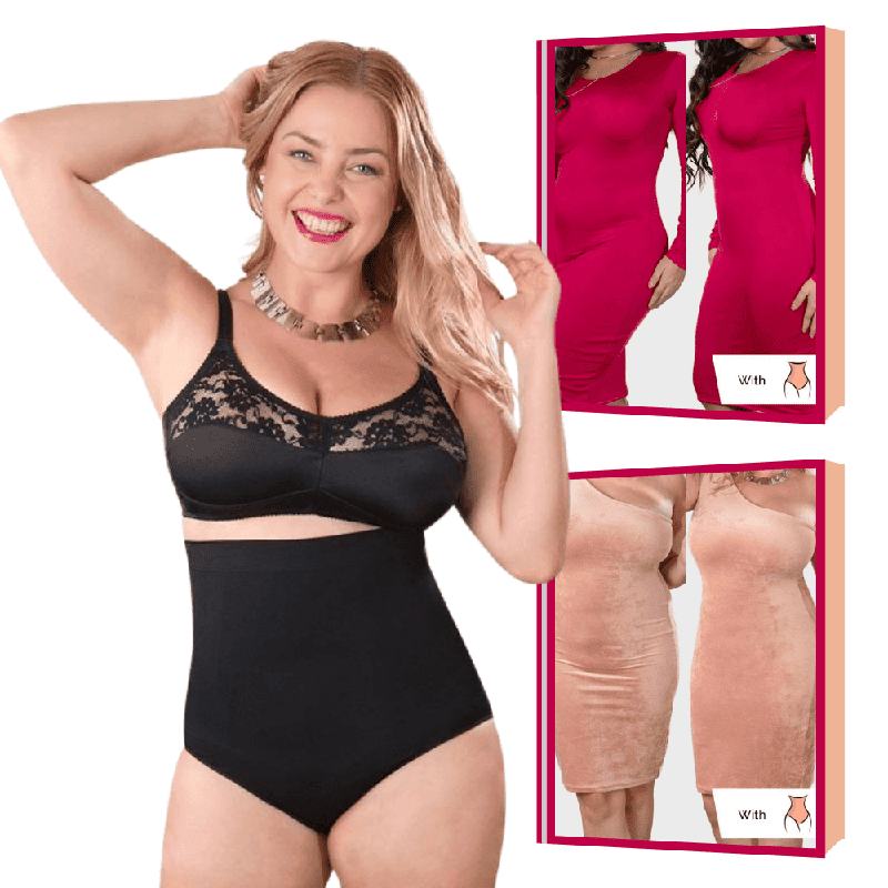 PrettyCurves™ Shapewear - Hoge Taille Corrigerend Ondergoed