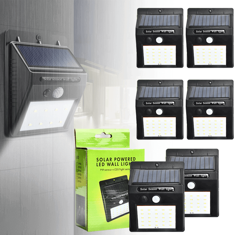 solarled™ - LED Verlichting Op Zonne-energie Met Bewegingssensor