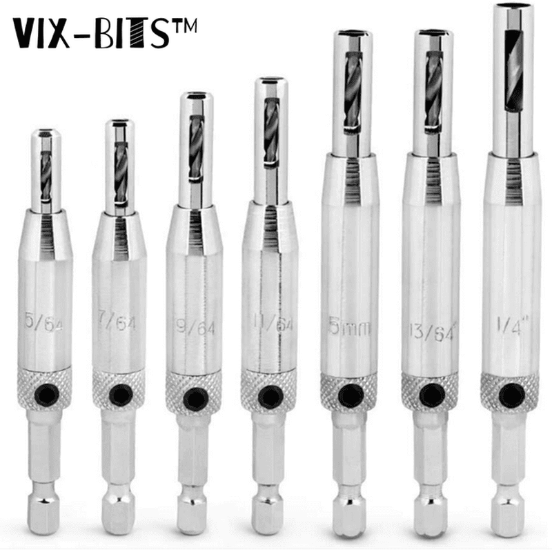 Vix-Bits™ - Professionele Zelfcentrerende Borenset