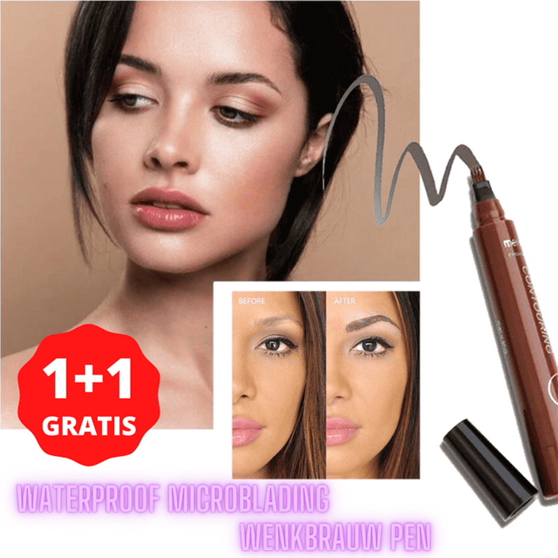 Browcure™ Waterproof Microblading Wenkbrauw Pen (1+1 GRATIS)