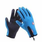 Warme water- en windafstotende touchscreen handschoenen met zachte fleece voering-Koopje.com