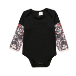 CoolKid™ - Stoere Baby Romper met Tattoo Mouwen-Koopje.com