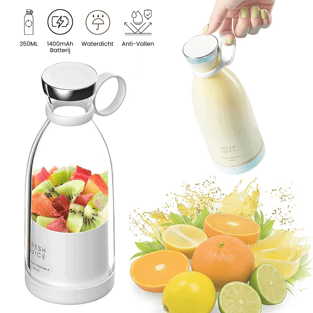 JuicyGO™ - Compacte USB-aangedreven Persoonlijke Smoothiemaker &amp; Sapfles